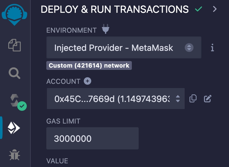 Chainlink Data Streams - Verify Report Data Onchain - Injected Provider MetaMask